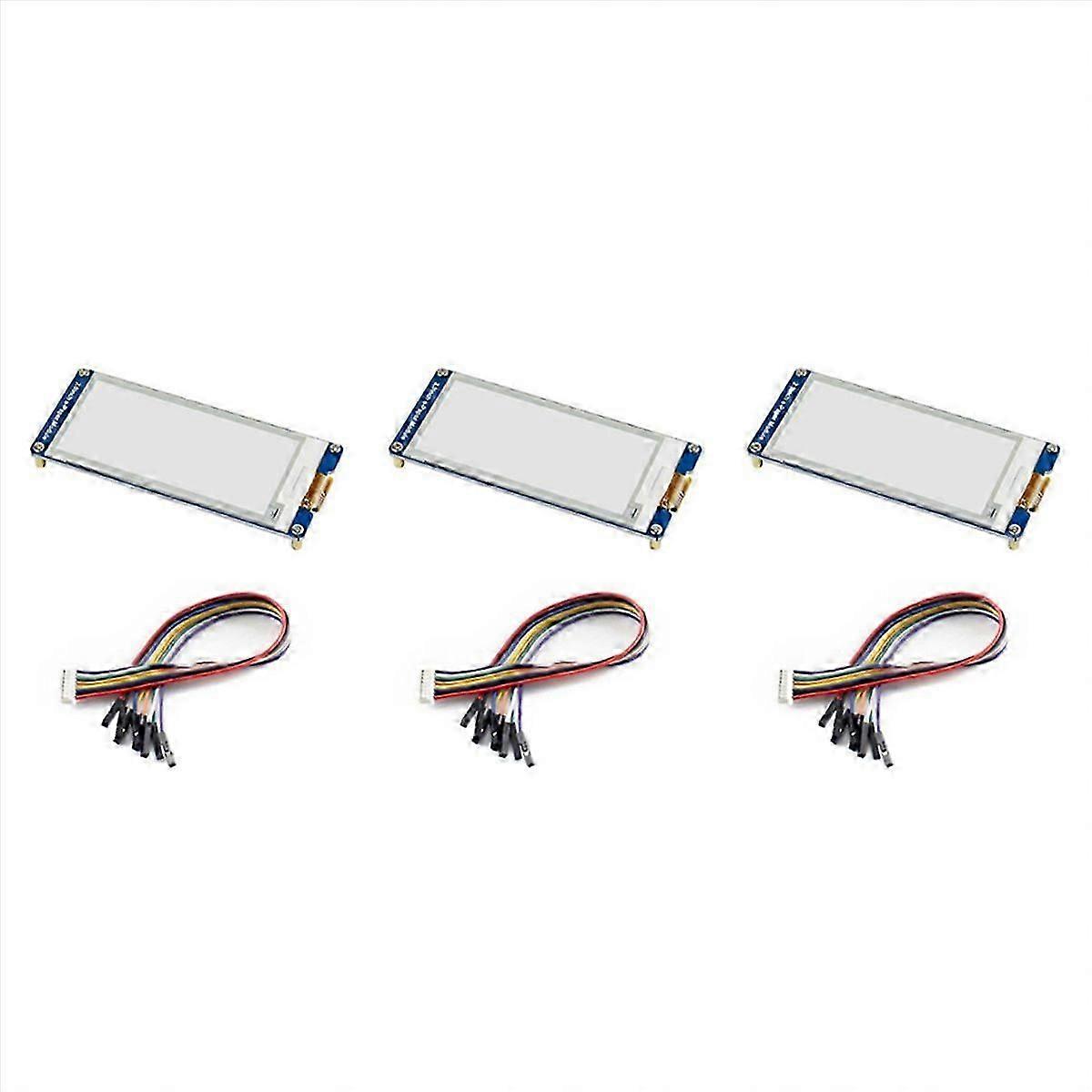 3X 2.9 Inch E-Ink Display Local Refresh 296X128 Resolution SPI Communication Interface for
