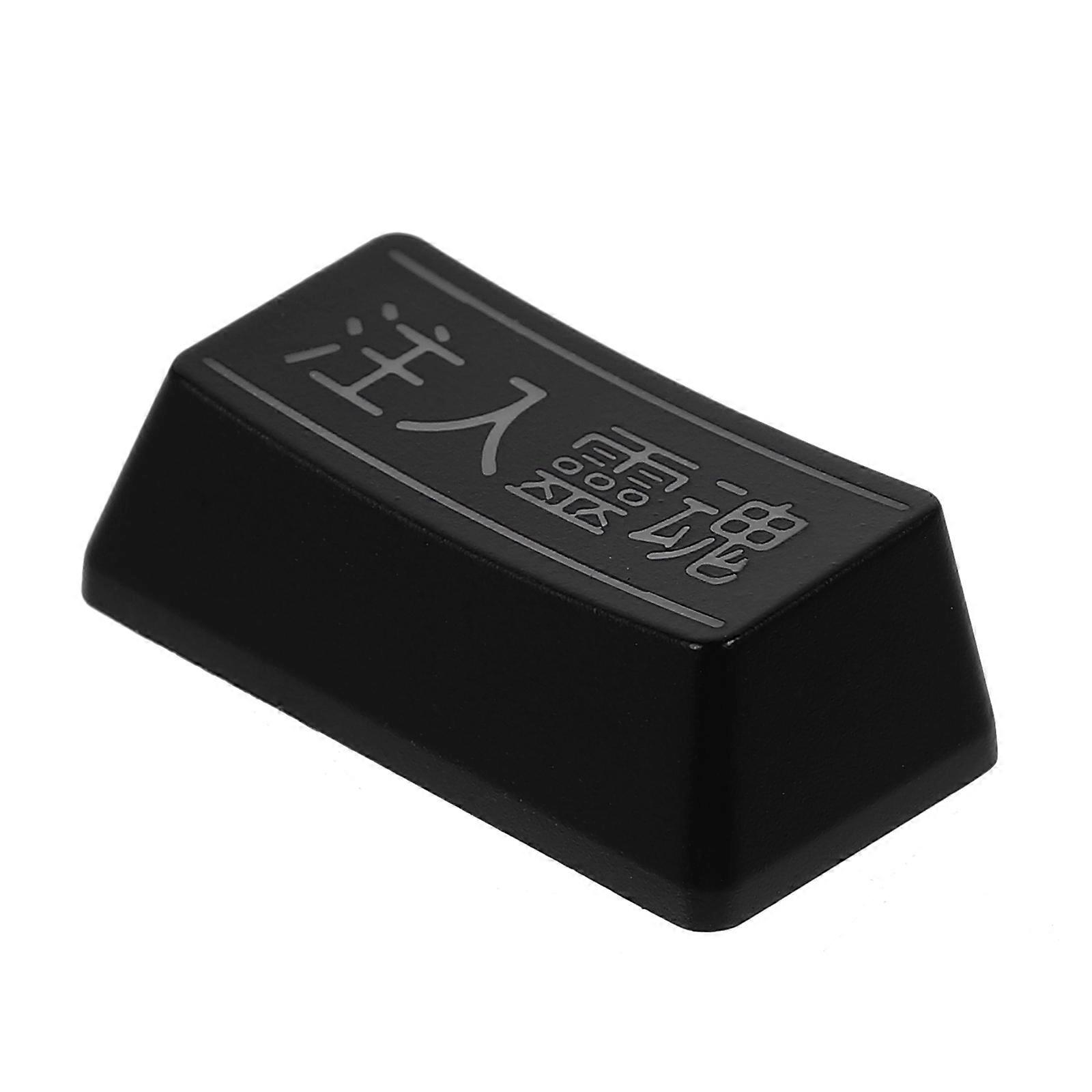 Replacement Keycap for Mechanical Keyboard Backspace Shine Through Black