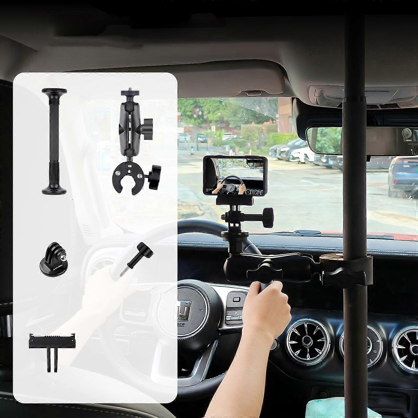 In-Car Stand Pole Basic 5 in 1 Set with Clip Magnetic Base