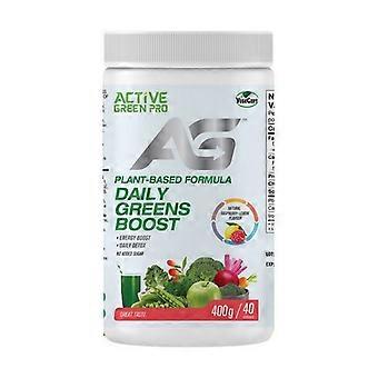 Active Green Pro Plantaardige Dagelijkse Groenteboost Framboos en Citroen, 400 gram