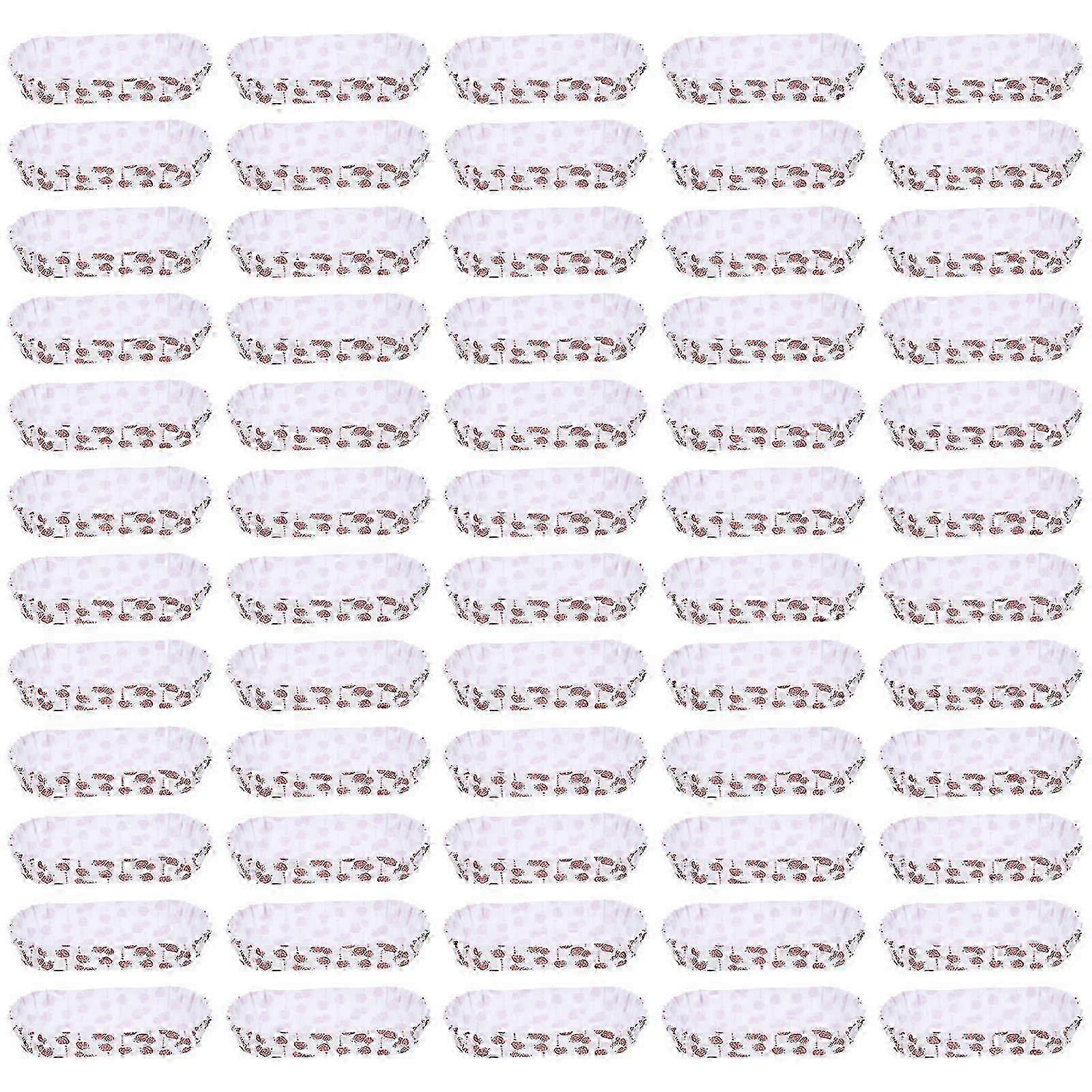 Boat Multi-Function Hot Dog 100Pcs Red Paper