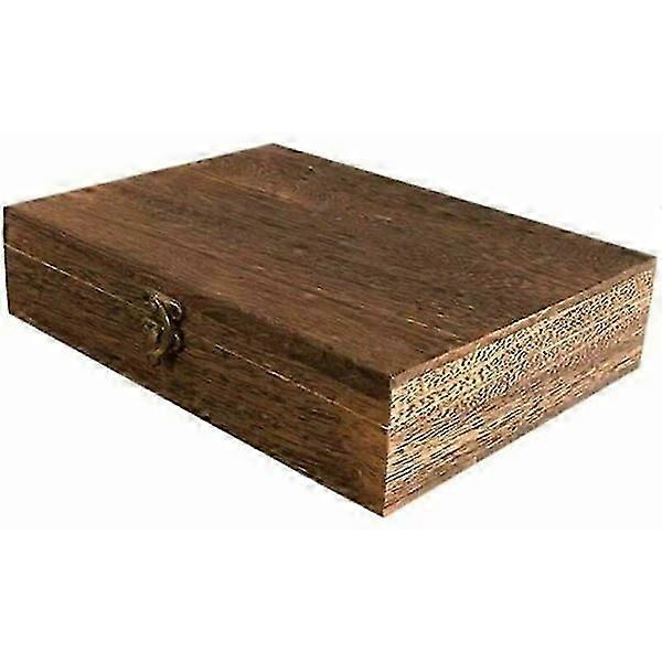 Toolbox, 0.8kg lightweight, solid wood 26cm, organizing storage toolbox