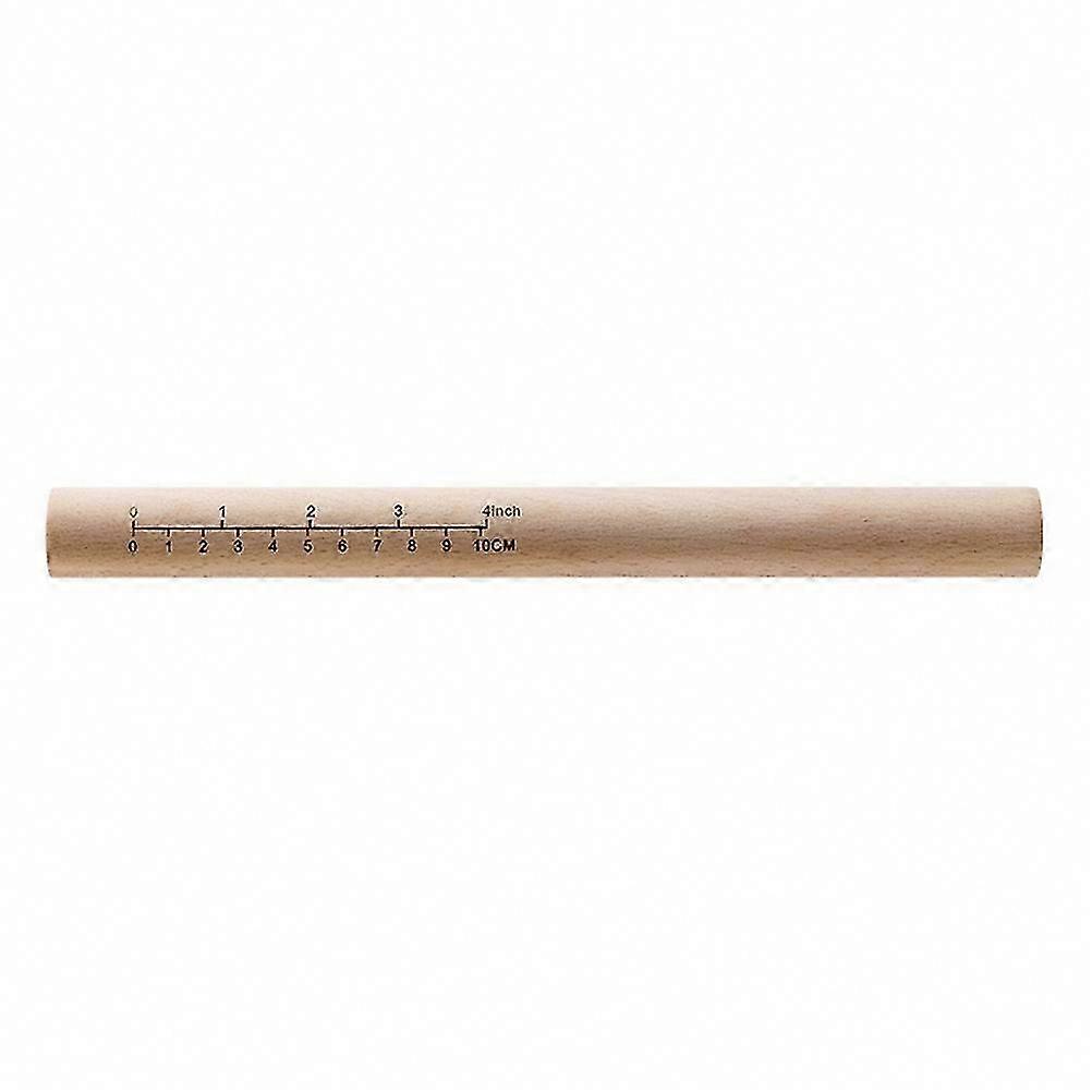 Dumpling Rolling Pin with Scale - Beechwood Kitchen Tool for Baking