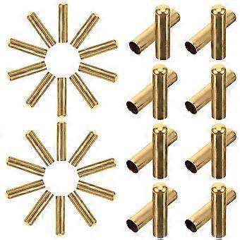 Copper Shoelace Tips String End Caps for Shoes 50Pcs