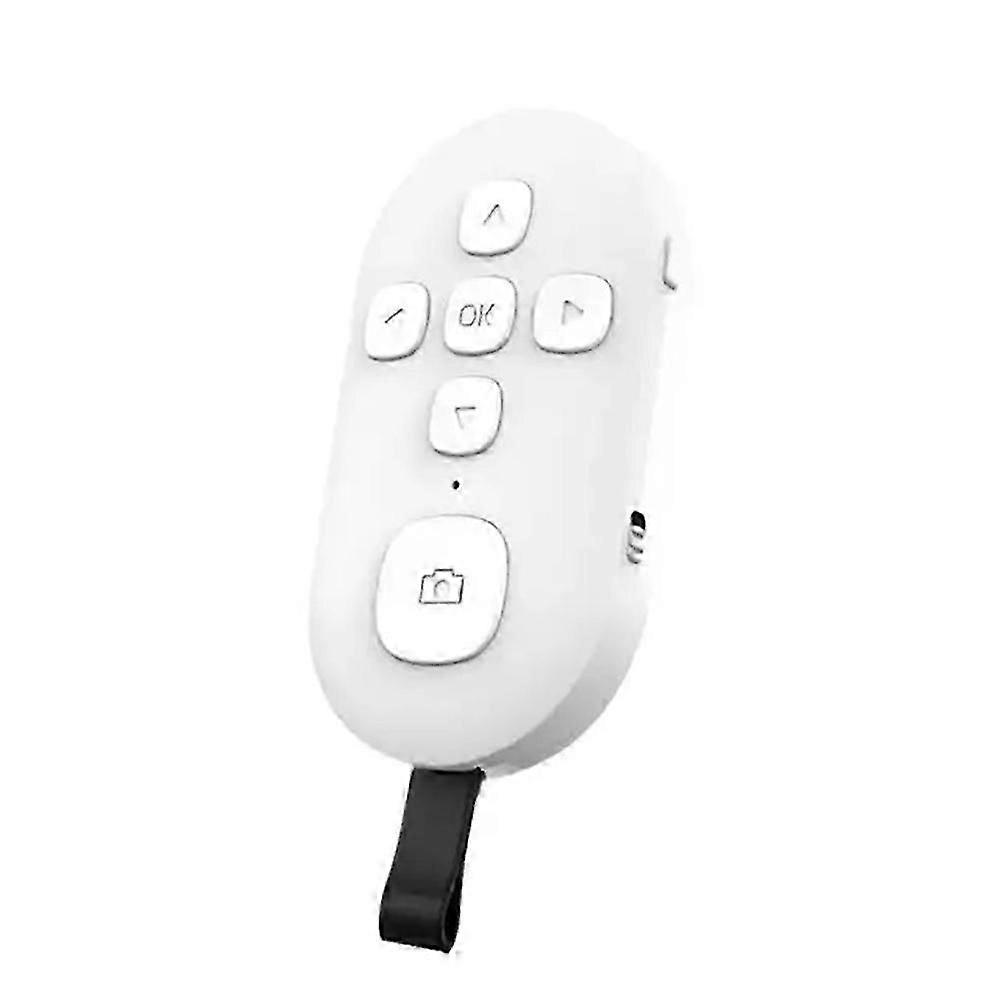 Bluetooth5.0 Mobile Phone Remote Control Button Compatible with Mobile Phone Selfie Shutter E-Book Page Turning Wireless ControllerB