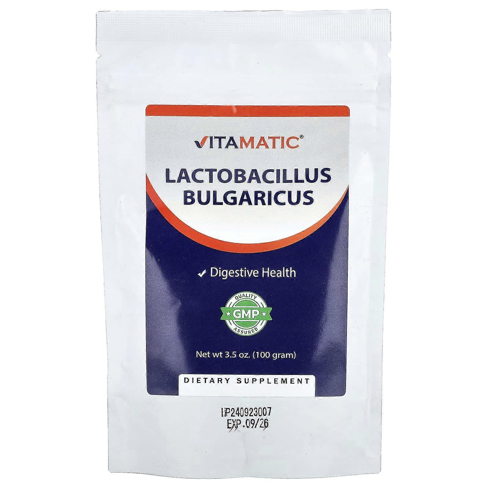 Vitamatic, Lactobacillus Bulgaricus, 100 g