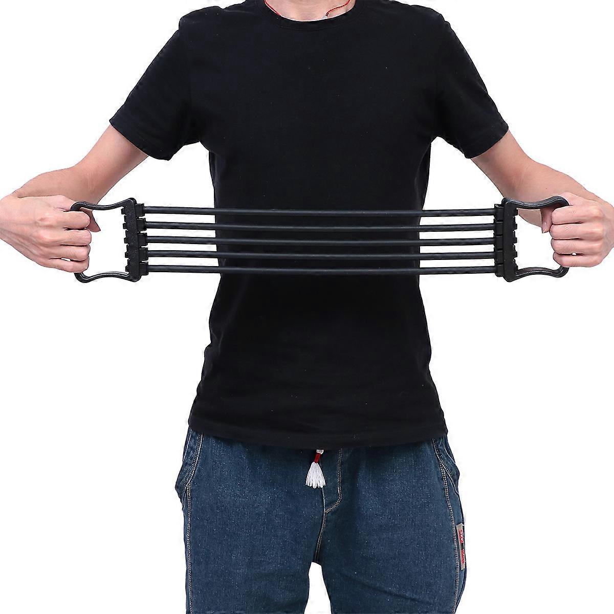 1pc Chest Expander Detachable Spring Exerciser Arm Pulling Resistant Band