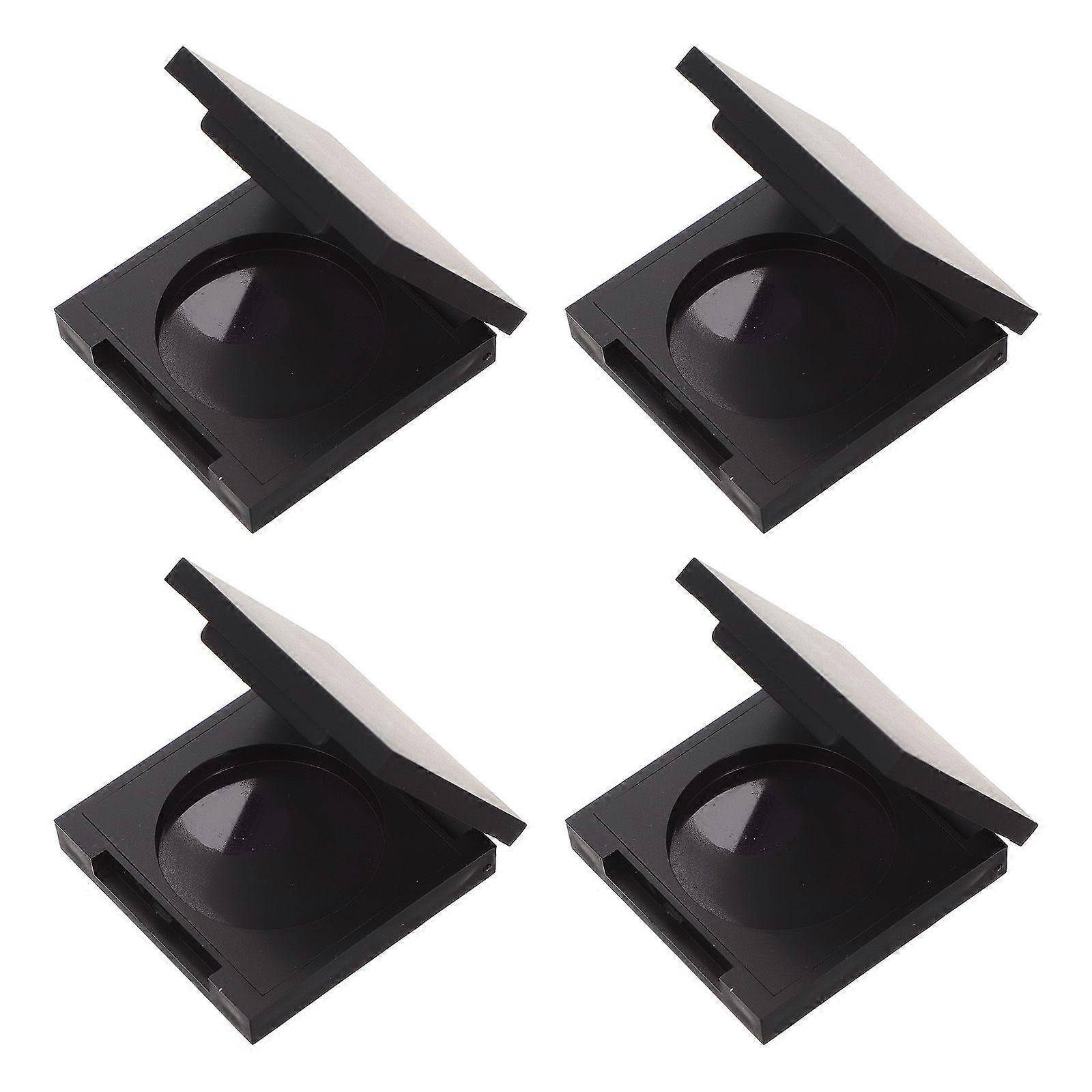 4pcs Eyeshadow Cases Cosmetics Makeup Highlight Powder Sample Containers