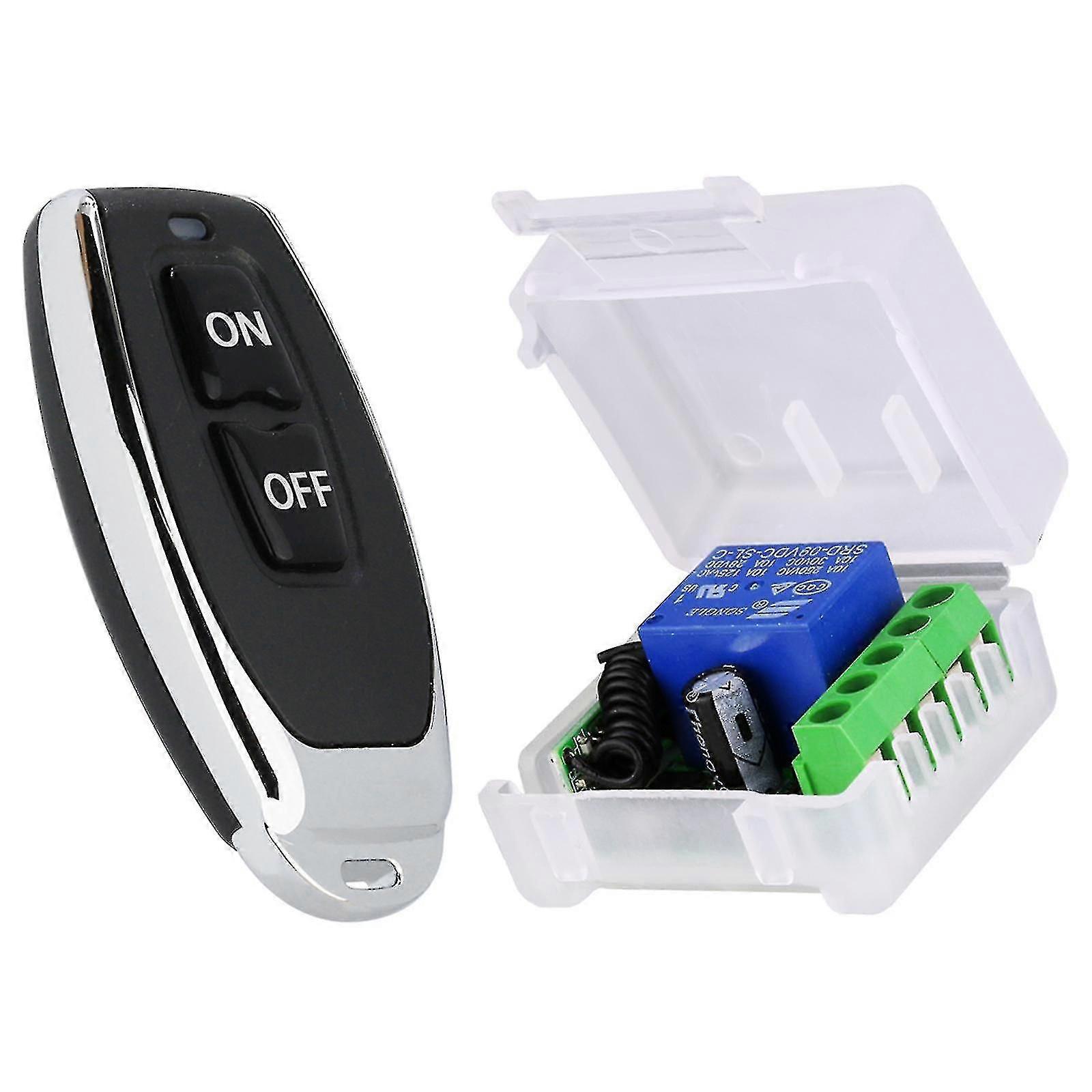 12v Relay Remote Switch Wireless Rf Module 433mhz Transmitter Receiver Control