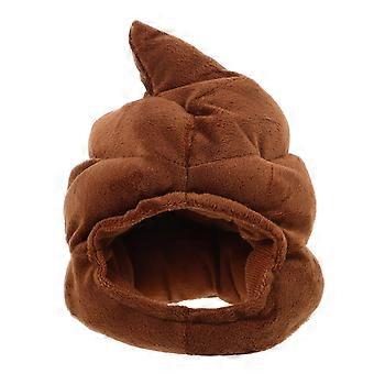 Halloween Poop Hat Funny Stuffed Poop Hat Novelty Costume Hat Carnival Poop Hat