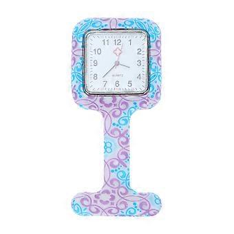 Multi Color Silicone Pocket Nurse Watch Hanging Watch for Adults Use