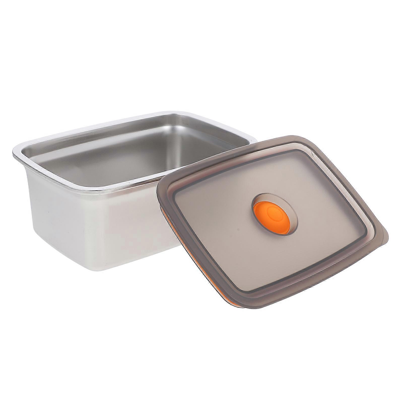 Stackable Food Storage Box for Refrigerator 5Pcs 1600Ml