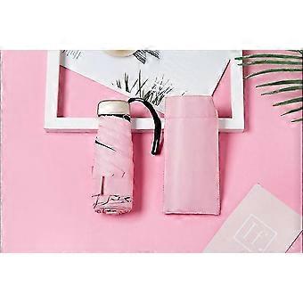 Telefon Größe Mini Tasche Frauen Regenschirm Mann Ultralight Regen Sonnenschirm Mädchen
