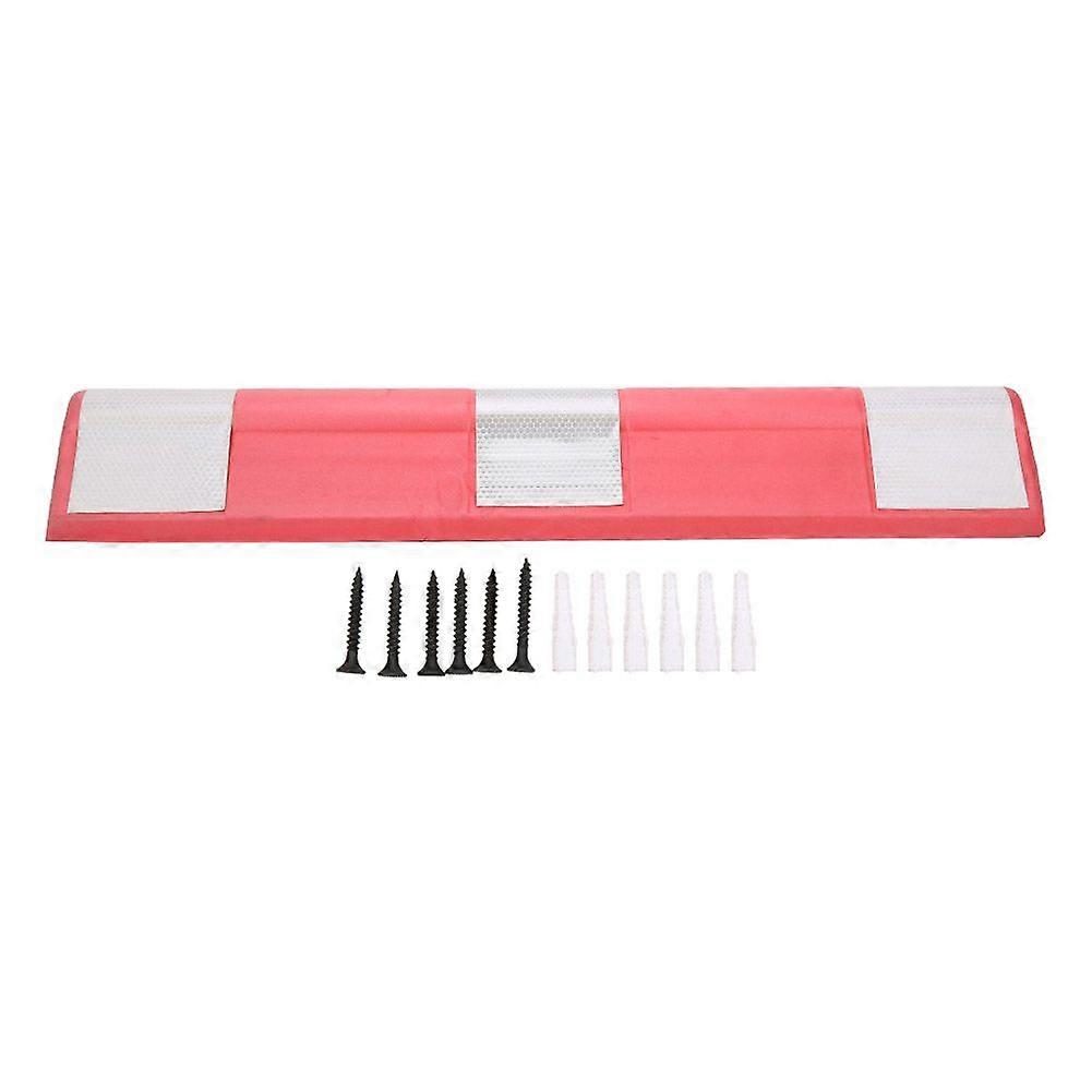 Round Angle Foam Wall Corner Protector 60cm (23.6in) Garage Wall Corner GuardsRed
