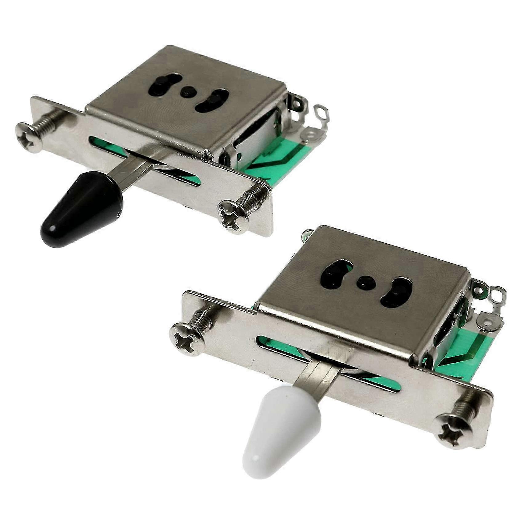 4Pcs 5 Way Pickup Selector Toggle Switch compatible with ST/SQ Series Electric Guitar Shift Switchs