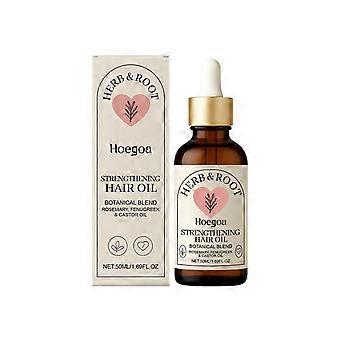 50ml Rosemary and Castor Oil Hair Oil, Nourishing Hydrating Smoothing Hair Serum for Frizzy Hair