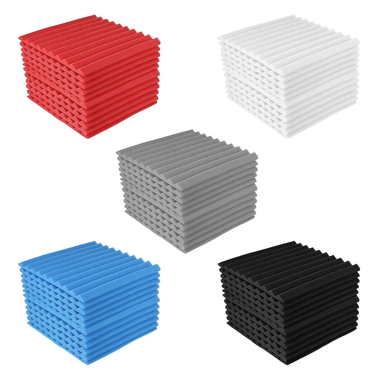 12Pcs Acoustic Panels Soundproofing Foam Acoustic Tiles Studio Foam