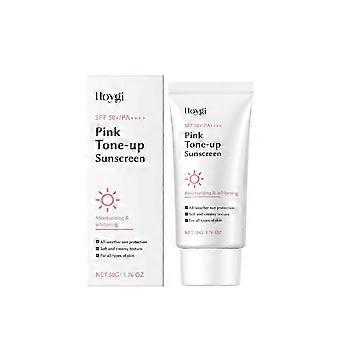 Pink Brightening Cream - Crema idratante SPF per la protezione estiva, uso quotidiano delicato, 50g