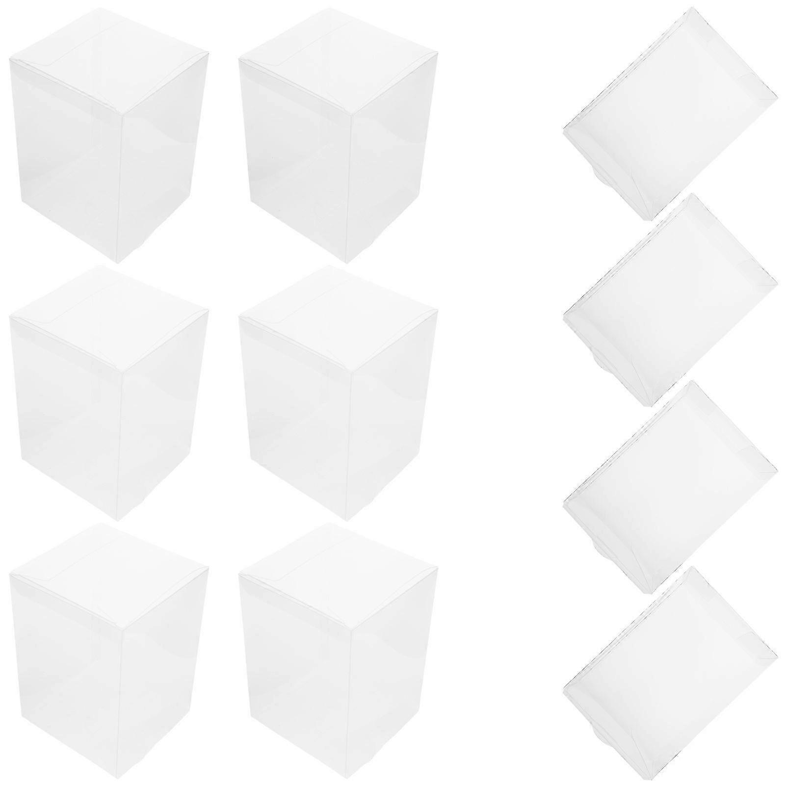 15pcs Transparent Box Goody Cases Transparent Chocolate Packaging Boxes Candy Boxes