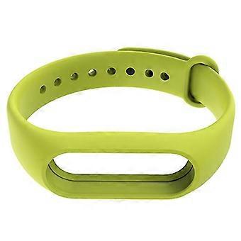 Replacement Solid Color Silicone Wristband, Adjustable Metal Buckle, Comfortable and Durable - Compatible with Xiaomi Mi Band 2
