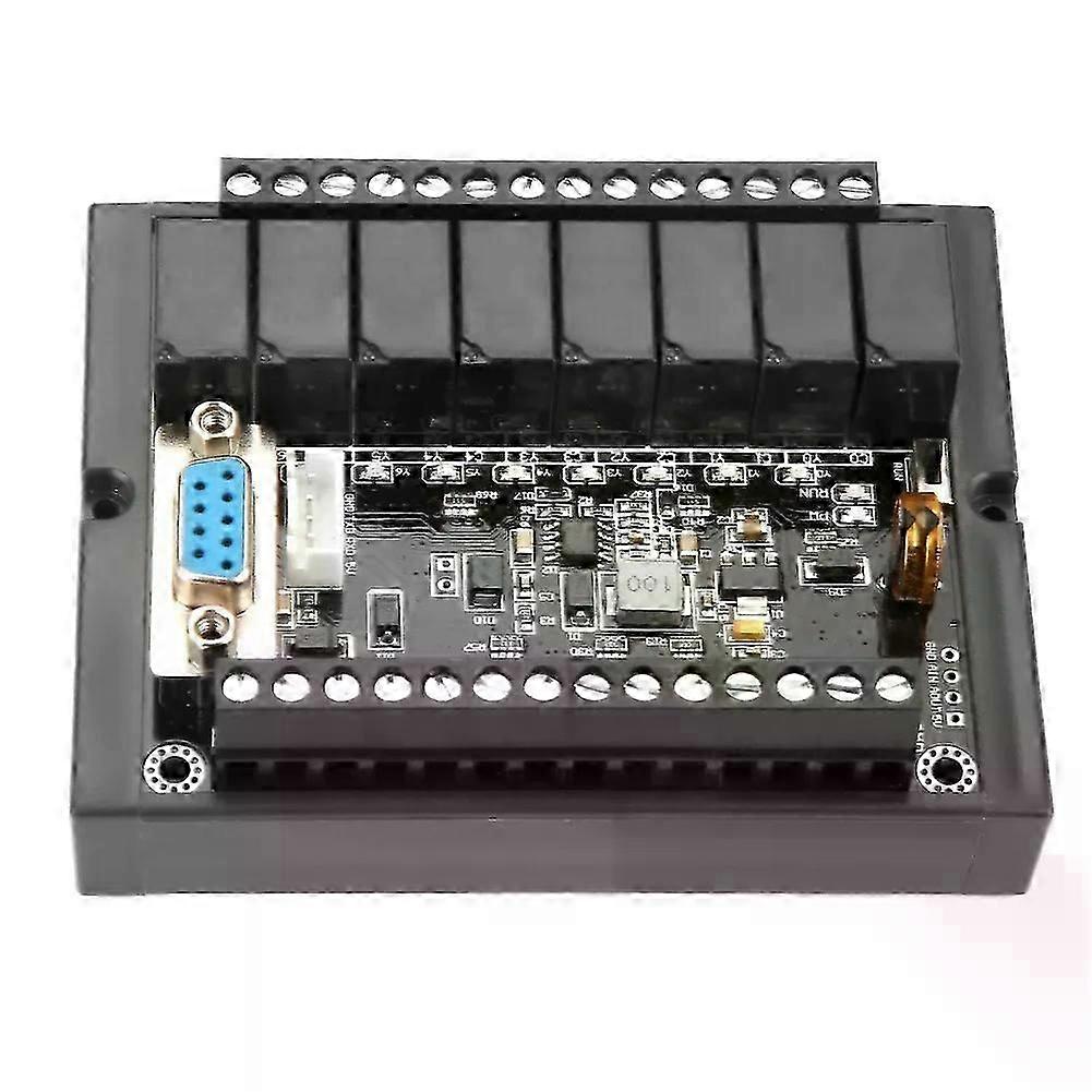 Programmable Logic Controller PLC Industrial Control Board DC10-28V FX1N-20MR Relay Delay Module With Shell For Stepper Motor