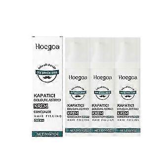 Hair Concealer Cream 30g, Instant Density Effect for Thinning Hair, Waterproof & Sweatproof, Natural Coverage, Portable Touch-Up