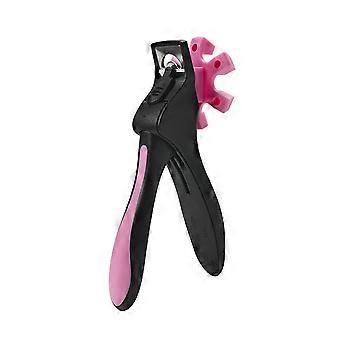 Nail Clippers Adjustable Trimming Positioner Stainless Steel Shape Blade Ergonomic Handle Fake Nail