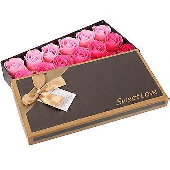 1 Box Imitation Soap Rose for Home Use with Floral Scented Soap