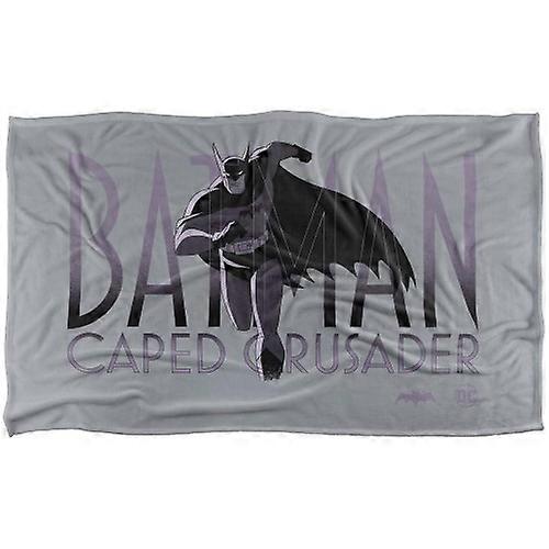 Batman Caped Crusader Running Soft Touch Blanket
