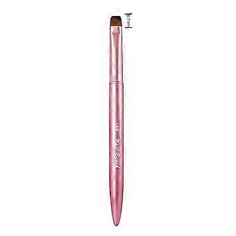 Pincel de uñas francés multifuncional con cabezal de cerdas que no se desprenden, herramienta de manicura para uñas de gel y acrílicas, para uso profesional en salones de belleza y en casa.