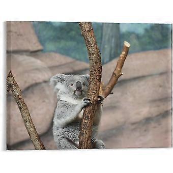 Jigsaw Puzzle Koala Animal Tree Branch Rustic Modern VV636