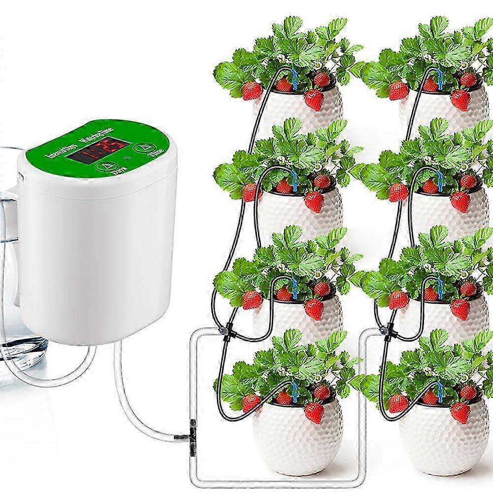 USB-Charged Drip Irrigation Kit For 8 Pots
