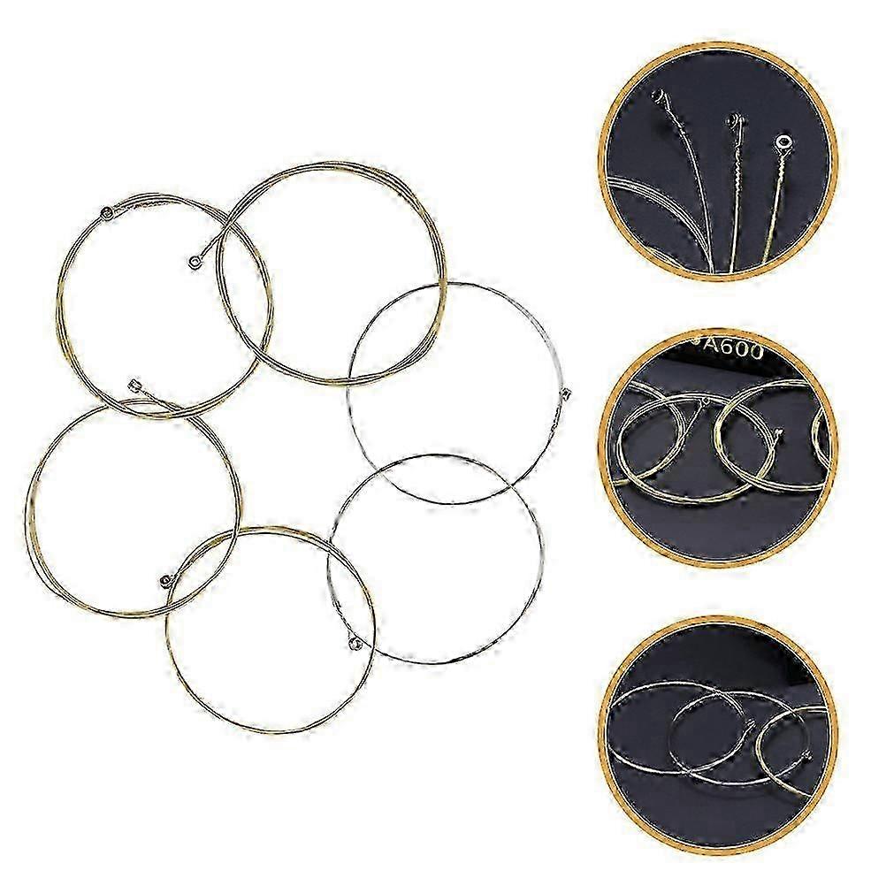 Brass Acoustic Guitar Strings Set