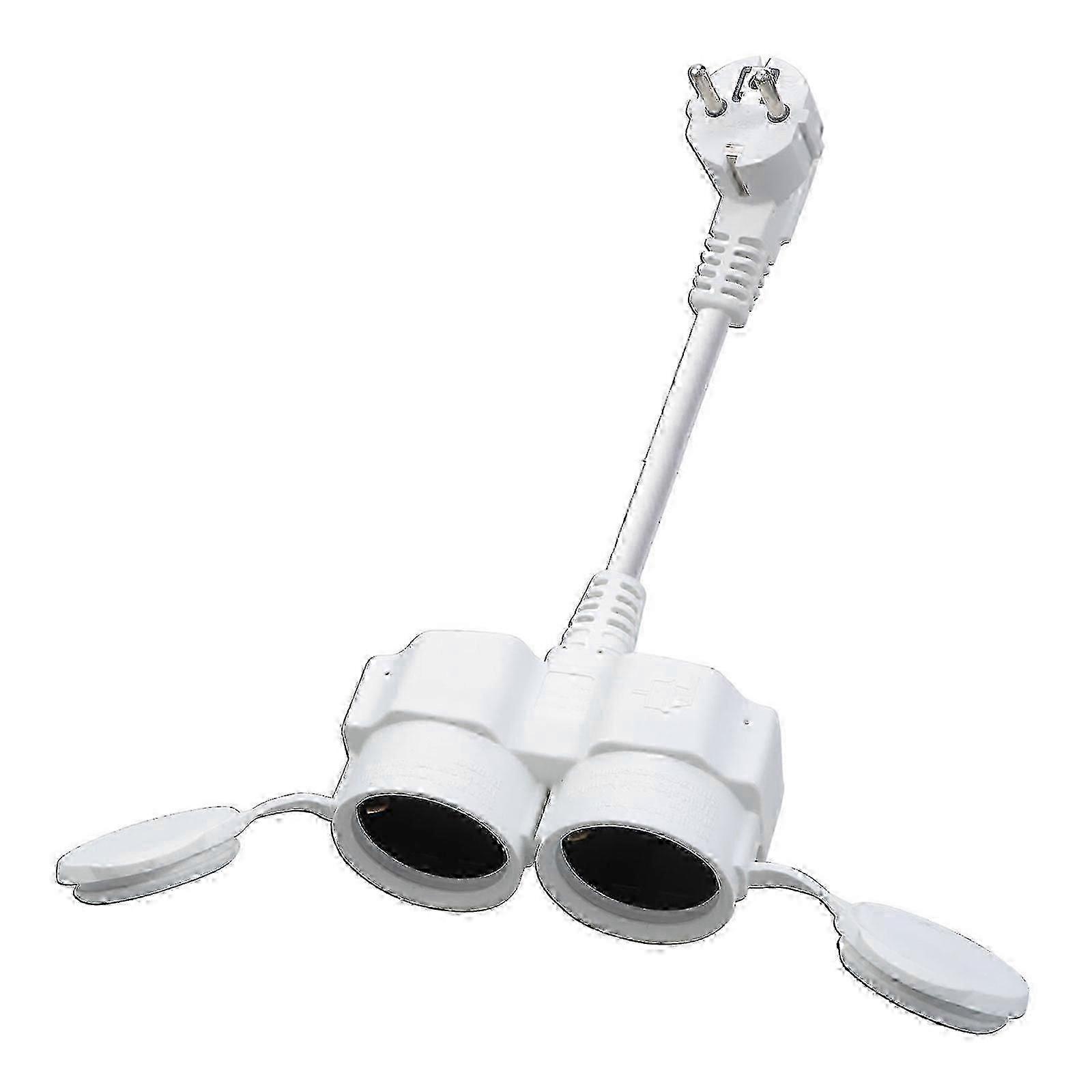 IP44 Waterproof 2-Outlet 16A Extension Cord