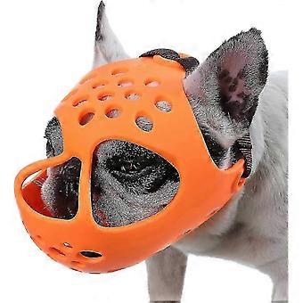 Hocico corto para perros, hocico suave ajustable ajustable Bulldog para Bulldog para Bulldog francés Shih Tzu y Pug para morder el entrenamiento de masticación