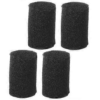 Filtering Pre-Filter Sponge Aquarium Rolls compatible with Fish Tank 4Pcs Black