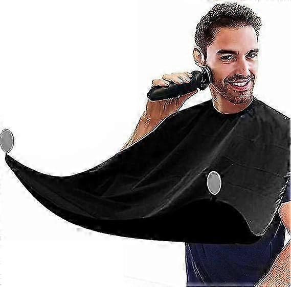 Smooth-Surface Beard Trimming Bib with Suction Hold