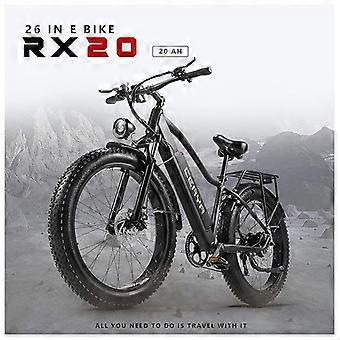 Elektrofahrrad – CEAYA – 26-Zoll-Mountainbike – 48V 20Ah Akku – Scheibenbremsen – 3 Betriebsmodi