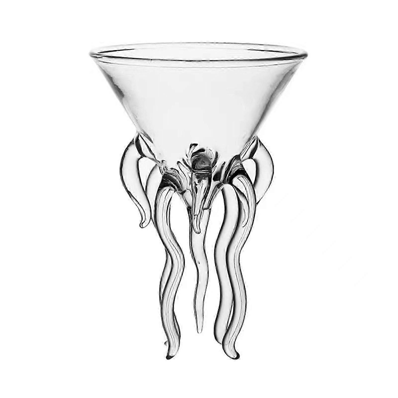 Elegant Octopus Goblet Smooth Finish