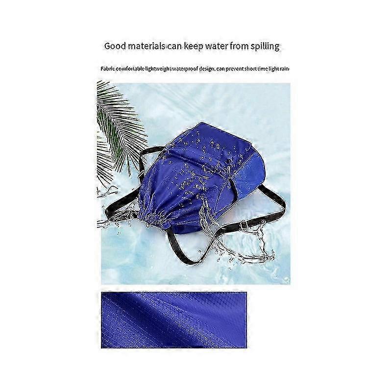 Water-Resistant Drawstring Backpack 47cm