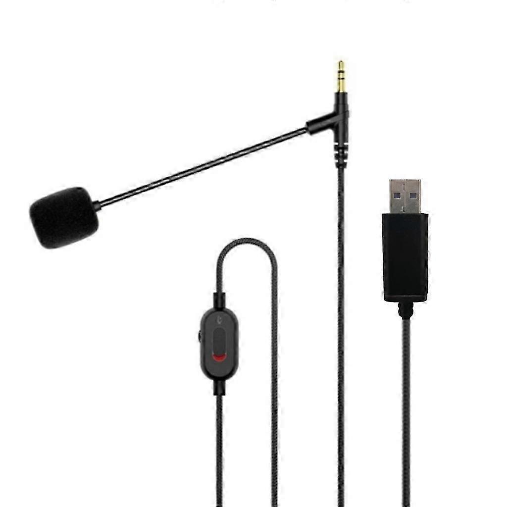 Nylon Boom Mic Cable 200cm Mute