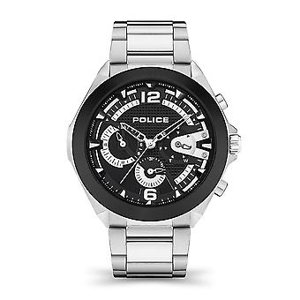 Polizei Uhren Zenit Herren Analog Quarzuhr mit Edelstahlarmband PEWJK2108741