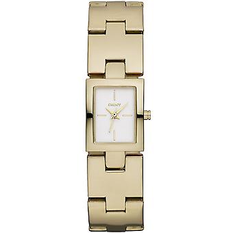 Dkny essentials Quartz Analog Women's Watch with NY8286 Gold Plated Stainless Steel Bracelet