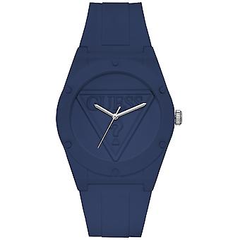 Guess watches retro pop watch for Women Analog Quartz with Silicone Bracelet W0979L4-NA