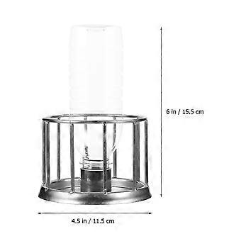 Mini Reptile Feeding Basin Stainless Steel Pet Feeder