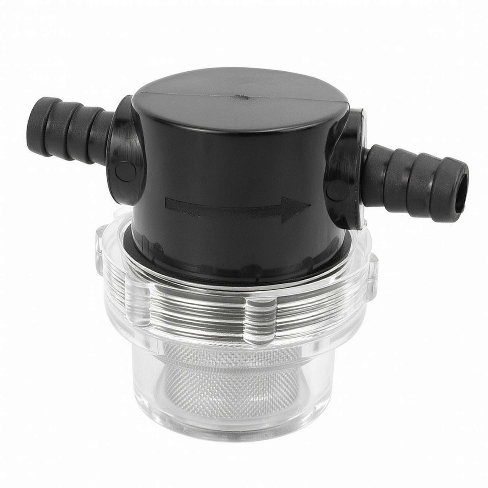 Fluid Mover Strainer with 40 Mesh Screen Compact for Sprinkler Systems