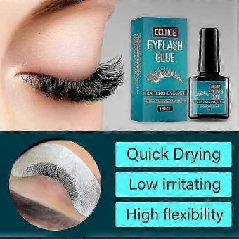 15ml Quick Drying Eyelash Extension Glue with Strong Hold and Low Odor, Hypoallergenic Waterproof Lash Gel for Salon and Beginner Practice