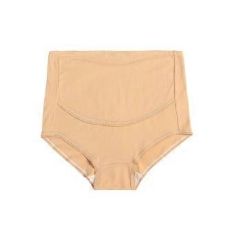 Solid color version of high waist maternity underwear large size breathable high waist support adjustable pregnancy seamless support large size 