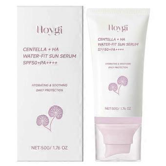 Centella Asiatica Sunscreen SPF50 PA++++ Moisturizing Face Sunscreen for Sensitive Skin, Long-Lasting UV Defense, Daily Use yfsy