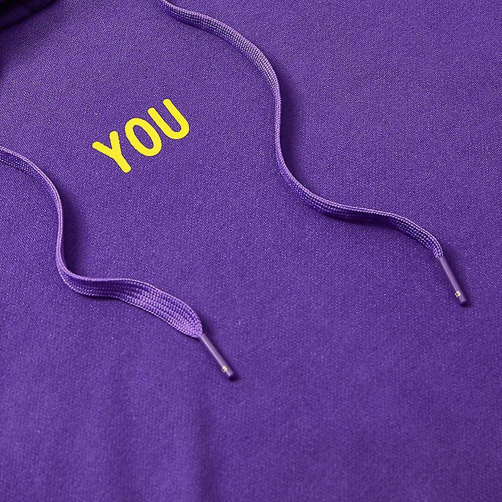 BTS SEVEN WITH YOU パーカー ユニセックス巾着パーカーKポップBTS